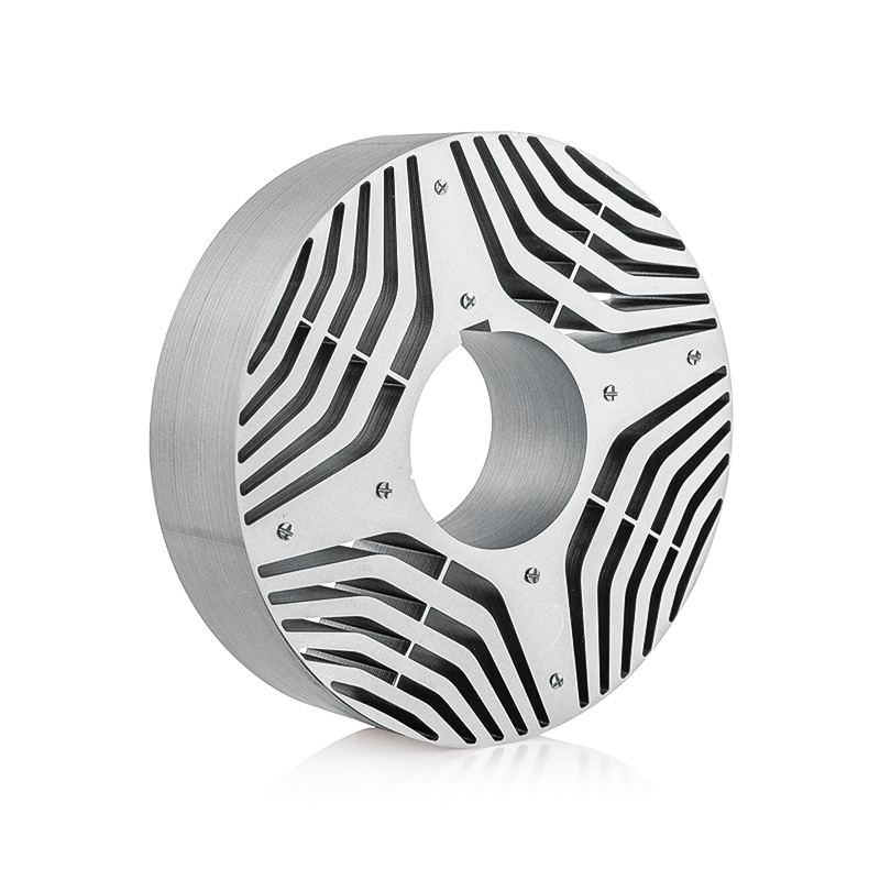 Jezgre statora i rotora industrijskog pogonskog motora