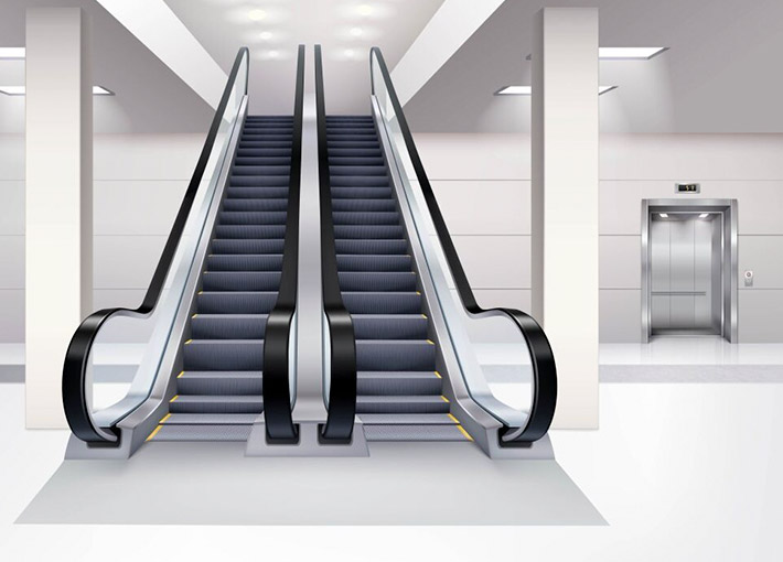 Stator i jezgra rotora vučnog motora dizala